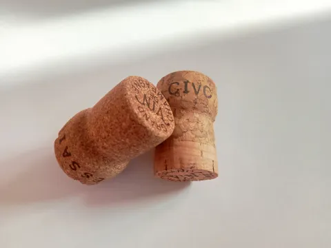 Photo de bouchon de Champagne
